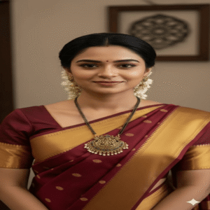 Mahalakshmi Temple Design Mangalsutra Set