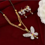 butterfly mangalsutra