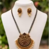 Mahalakshmi Temple Design Mangalsutra Set for Women
