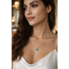 dark green pendant