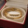 Elegant AD Stone Bracelet for Women & Girls Stylish Adjustable Party Wedding Daily Wear Fashion Jewellery Hand Bracelet